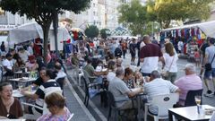 Ultimo d�a de fiestas en el barrio de A Ponte