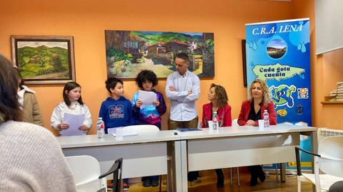 Inauguraci�n del proyecto �Cada gota cuenta�, del CRA de Lena