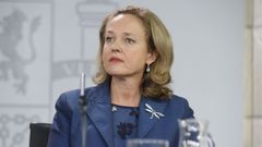 Nadia Calvi�o, ministra de Econom�a