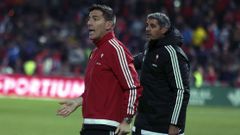 Berizzo, muy satisfecho