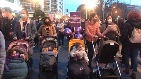 Manifestaci�n del 8M en Gij�n