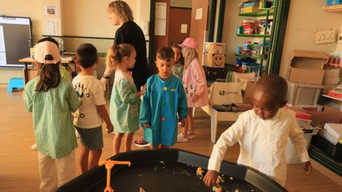 Inicio de curso en el CEIP de Celeiro