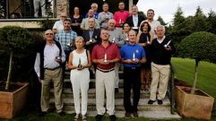 Imagen de grupo de los ganadores. 