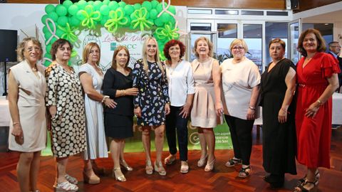 CENA BENEFICA ASOCIACION CONTRA EL CANCER DE PORTO DO SON EN EL CLUB NAUTICO DE PORTOSIN