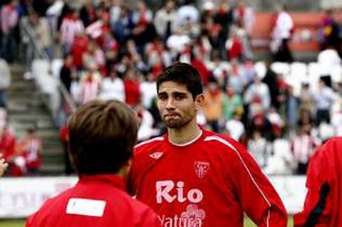 L�grimas del capit�n tras perder la eliminatoria con el Murcia.