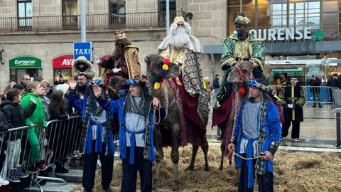 Los Reyes llegan a Ourense en AVE