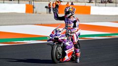 Jorge Mart�n.Jorge Mart�n en el GP de Valencia de MotoGP