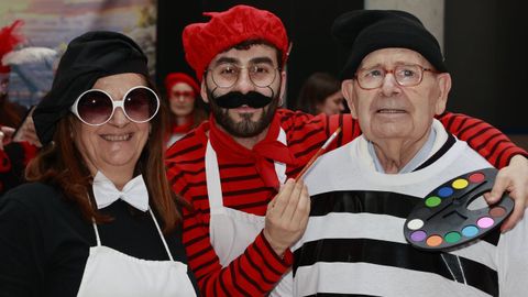 Entroido en la residencia de mayores Torrente Ballester