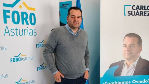 Carlos Surez, candidato de Foro a la alcalda de Oviedo