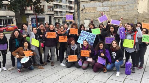 Estudiantes del campus trasladaron a la calle sus reivindicaciones