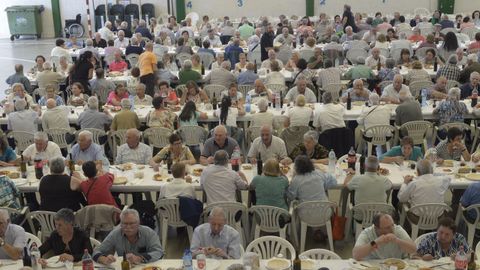 Comida de la tercera edad de Guntn 