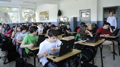 El colegio Sagrado Coraz�n de Lal�n particip� en primavera del 2015 en el proyecto para elaborar el informe PISA