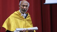 Emery N. Brown, durante su nombramiento como doctor �honoris causa� por la Universidade da Coru�a