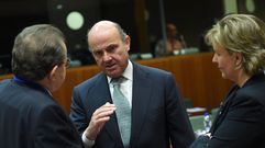 De Guindos, en una reuni�n del Eurogrupo
