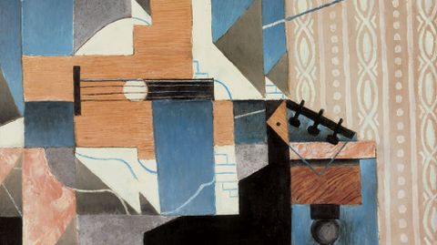 Juan Gris, «La guitare sur la table» (1913)