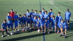 La plantilla. �lex Teira y �lvaro Fari�a se ocupan de la parte t�cnica de un equipo compuesto por�Yassin, Manu Reiriz, Diego Fari�a, Thiago Vidal, �lex Pereira, Pablo Fern�ndez, Rodrigo Mari�o, Jorge Buceta, Roque Iglesias, Asier, Jose, Leo Beltr�n, Telmo, �lex Pi�eiro, Marc Mart�nez, Pablo Santos, Hugo Gago, Moha Bari, �lex Vidal y Javier Abu�n