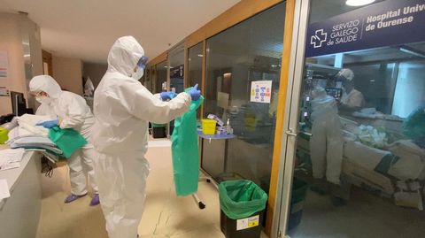 Vuelve a haber un paciente en la uci covid del CHUO