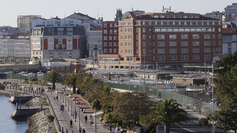 O mesmo sitio nunha imaxe do 2017.