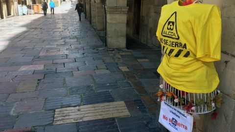 El comercio de Avil�s se solidariza con Alcoa