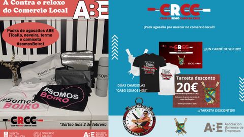 Regalos de la inciativa comercial.