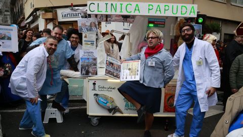 Martes de carnaval en el barrio de Monte Alto, en A Coru�a