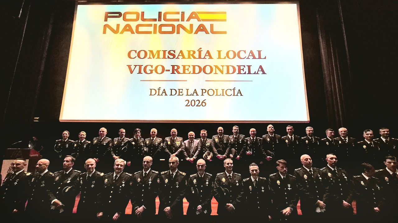 La Policía Nacional de Vigo homenajea en un vídeo a los agentes que salvaron vidas de ciudadanos en el último año