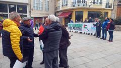 Concentraci�n organizada por Mar de Lumes en octubre del pasado a�o