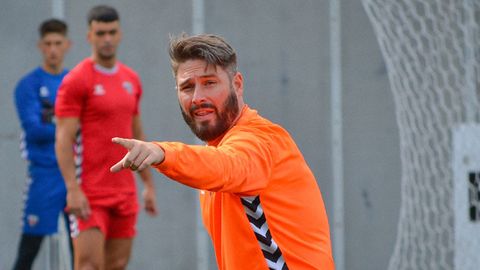 Jon Erice, entrenador del conjunto vasco