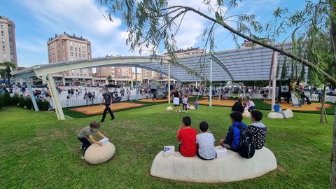 El renovado parque cubierto de Augas Frreas