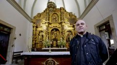 La iglesia de Leiro estrena retablo