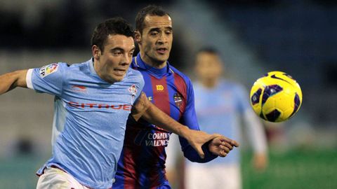 Celta-Levante (1-1) el 2 de diciembre del 2012.