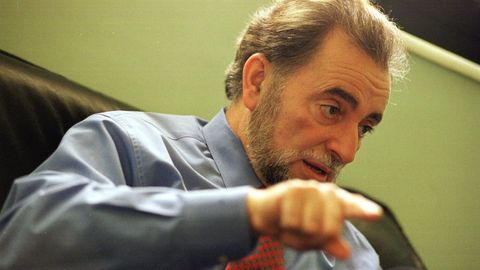 El excoordinador general de Izquierda Unida Julio Anguita.