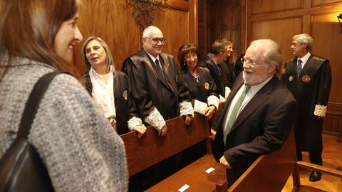 Toma de posesin de Jacinto Jos como presidente de la Audiencia de Pontevedra