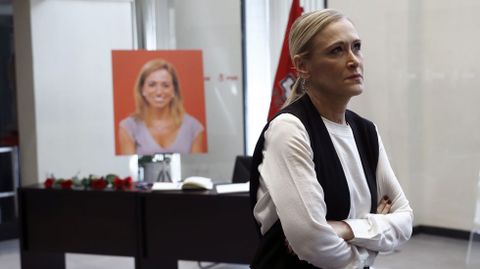 La presidenta de la Comunidad de Madrid, Cristina Cifuentes (PP). 