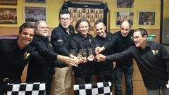 Javier Pose actu� como delegado, junto a Jes�s Conde, El�as Gonz�lez, Iago Prol, Antonio V�zquez, Alejandro De Le�n y Jos� Saavedra