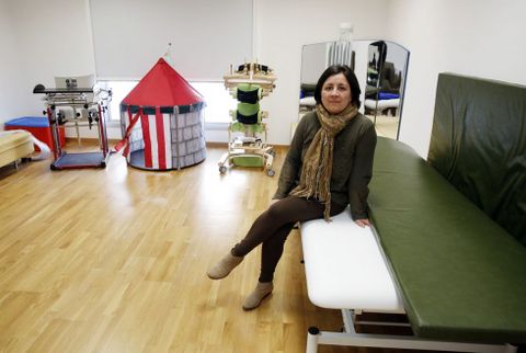 La sala multisensorial para terapias de estimulaci�n precoz es una novedad del nuevo centro. 
