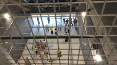 Accesos a la grada de R�o de Bala�dos, en una imagen de archivo.