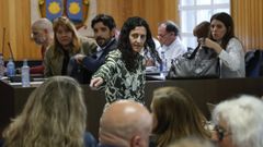 Mar�a Pan, portavoz de Uni�n por Cambre.