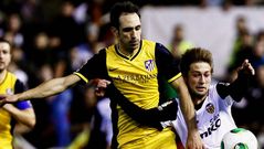 Juanfran, durante el Valencia-Atl�tico de Madrid