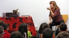 A contadora Charo Pita 