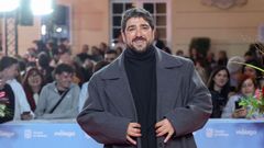  El cantante Antonio Orozco a su llegada a la gala de apertura de la 28 edicin del Festival de Cine de Mlaga en marzo