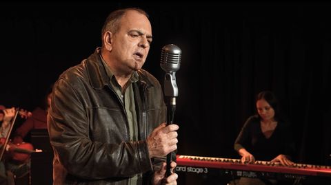 JC Cholbi en un momento del v�deo de �Quiero tocarte�. 