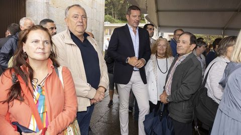 L�pez Varela e L�pez Campos, durante a eucarist�a central dos Milagres 