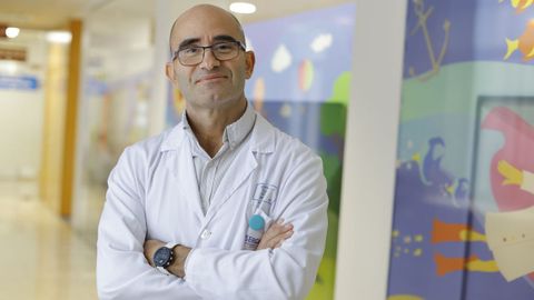 Iv�n Somoza Argibay, medico adjunto de Cirug�a Pedi�trica y especialista en Urolog�a infantil del Hospital Teresa Herrera de A Coru�a, el materno del Chuac