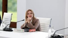 Giorgia Meloni durante la reuni�n del G7 en Francia.