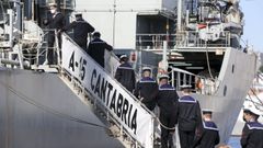 Tras una semana en el Arsenal, el Cantabria vuelve a zarpar