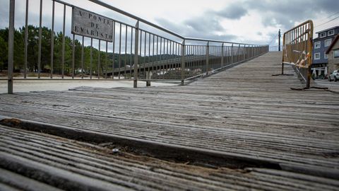 Pasarela de Evaristo en Esteiro, Muros