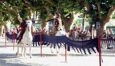 Un espect�culo de una de las �ltimas ediciones de la feria medieval de Padr�n.