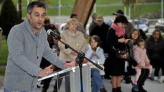XULIO FERREIRO EN EL PARQUE DE EIR�S 