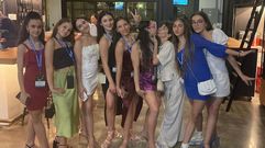 La delegaci�n del marinense Ballet de Galicia en la Youth America Grand Prix en Tampa, Florida